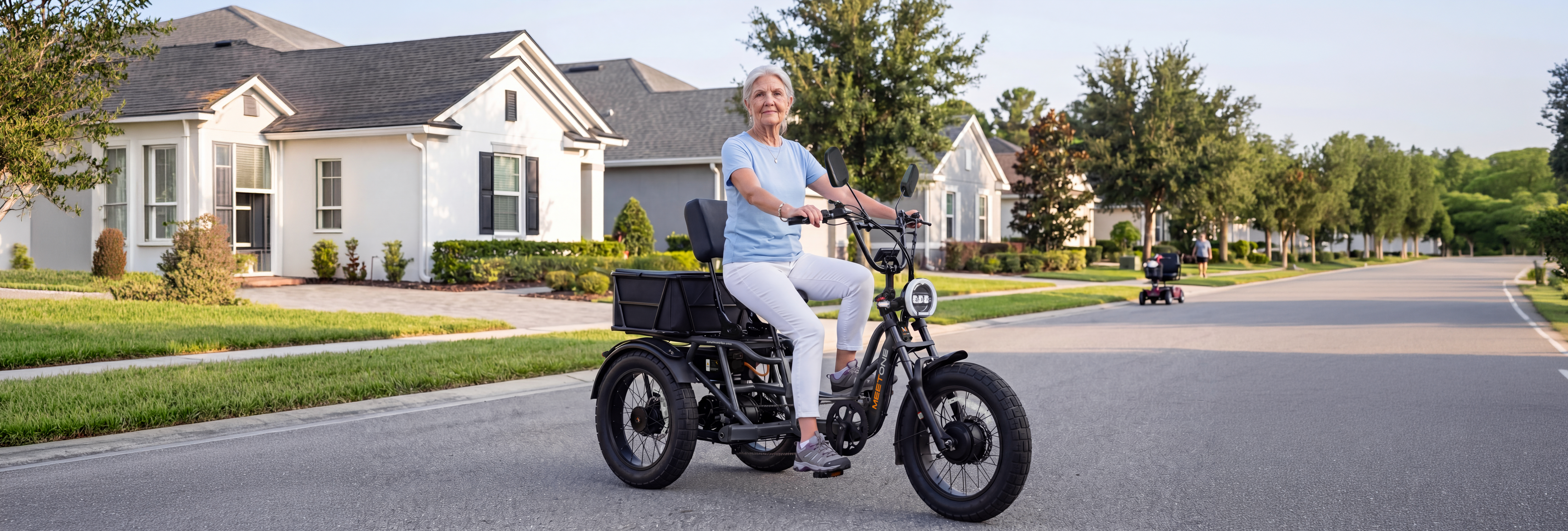 Tour series electric trike
